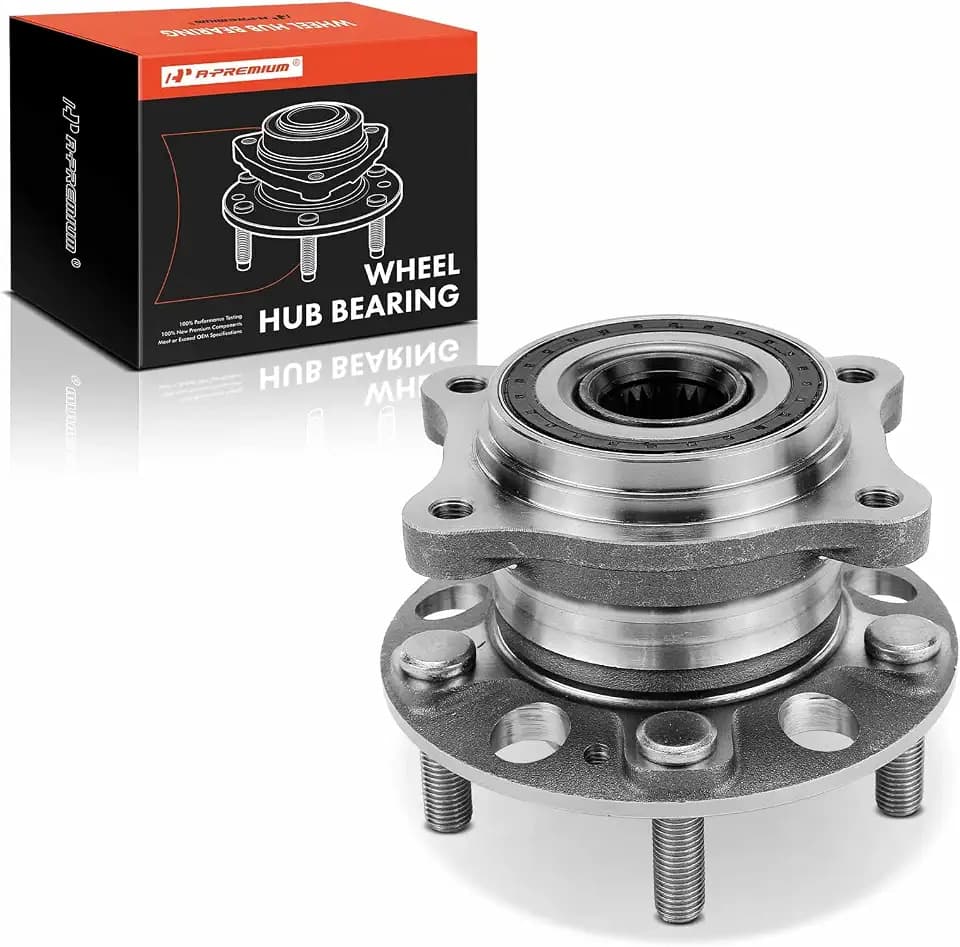 A-Premium Rear Wheel Bearing and Hub Assembly with 5-Lug