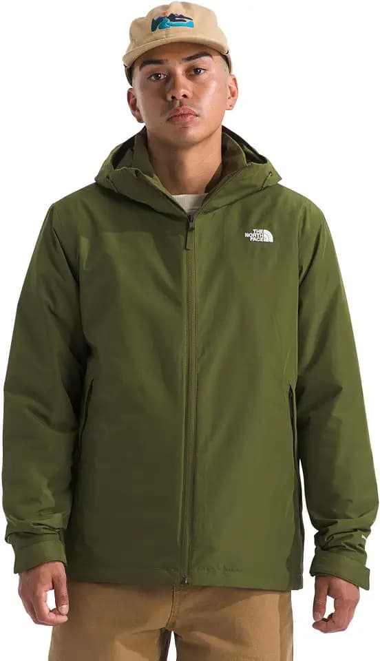 THE NORTH FACE Men's Carto Mono Triclimate Hooded Jacket (Standard & Big Size) | Insulated Winter Coat Wind & Water Resistant