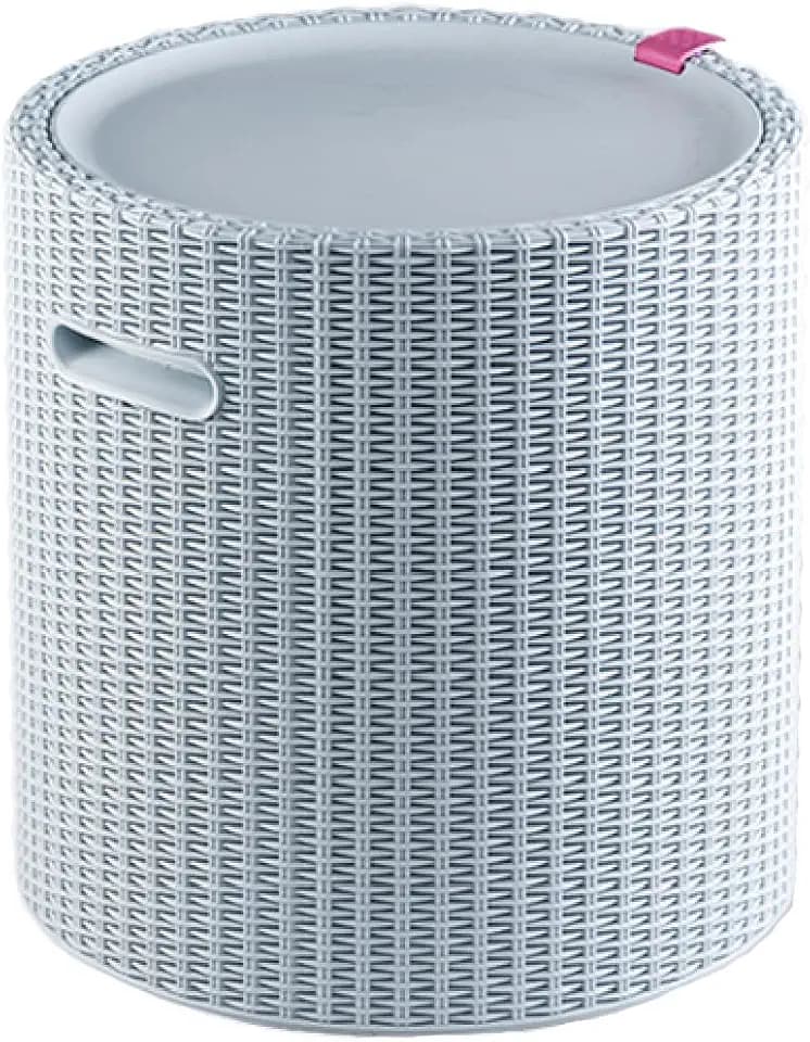 Keter Cool Side Table Cooler 3 in 1 Outdoor Patio Table and Ice Chest Storage, Ideal Hot Tub Table, Decor and Outdoor Patio Bar, Portable Bar, Grey
