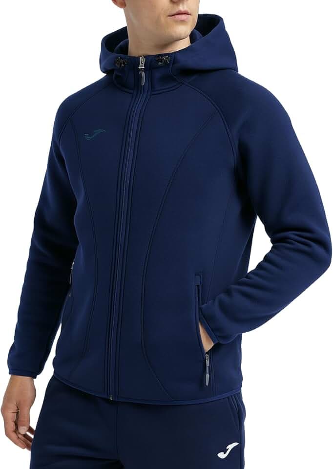 Joma Sportjacke Herren, S – 3XL Leichte, Wattierte Windjacke aus Elastischem Material mit Reißverschlusstaschen - Basilea