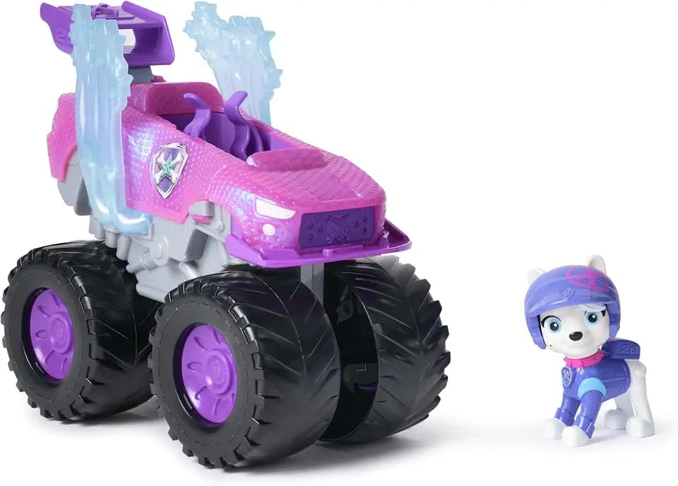 Paw Patrol 6070222 Roxi Rescue Wheels und verwandelbares Fahrzeug, Paw Patrol Spielzeug, für Kinder ab 3 Jahren, Geschenk für Kinder von 3 Jahren