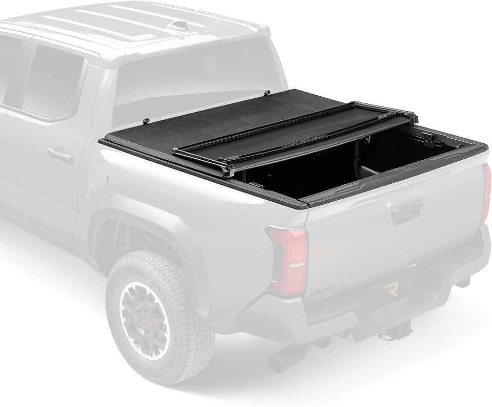 Gator Soft Tri-Fold Truck Bed Tonneau Cover w/Gear Straps | 61119 | Fits 2020-2026 Chevy/GMC Silverado/Sierra 2500/3500HD (w/o Carbon Pro Bed, fits Multi-Pro/Multi-Flex Tailgate) 8' Bed (96.25)