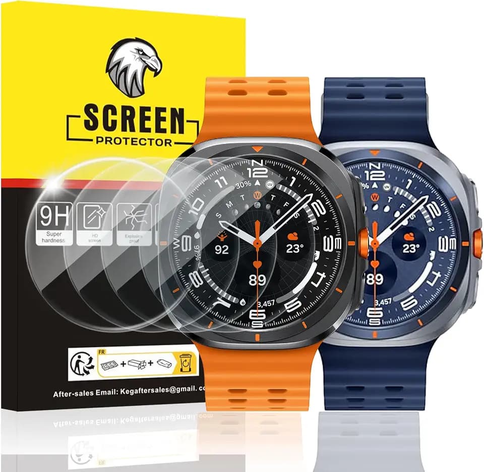 SPGUARD 4 Pack for Samsung Galaxy Watch Ultra 47mm Screen Protector