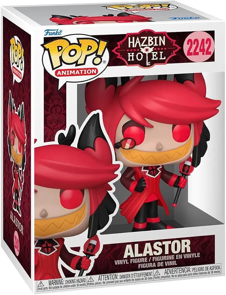 Funko POP! Animation: Hazbin Hotel - Alastor - 1 in 6 Chance of Rare Chase
