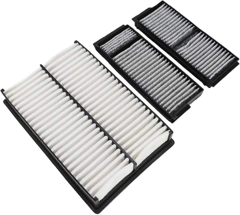 LF50-13-Z40A BP4K-61-J6X Engine & Cabin Air Filter Fit for Mazda