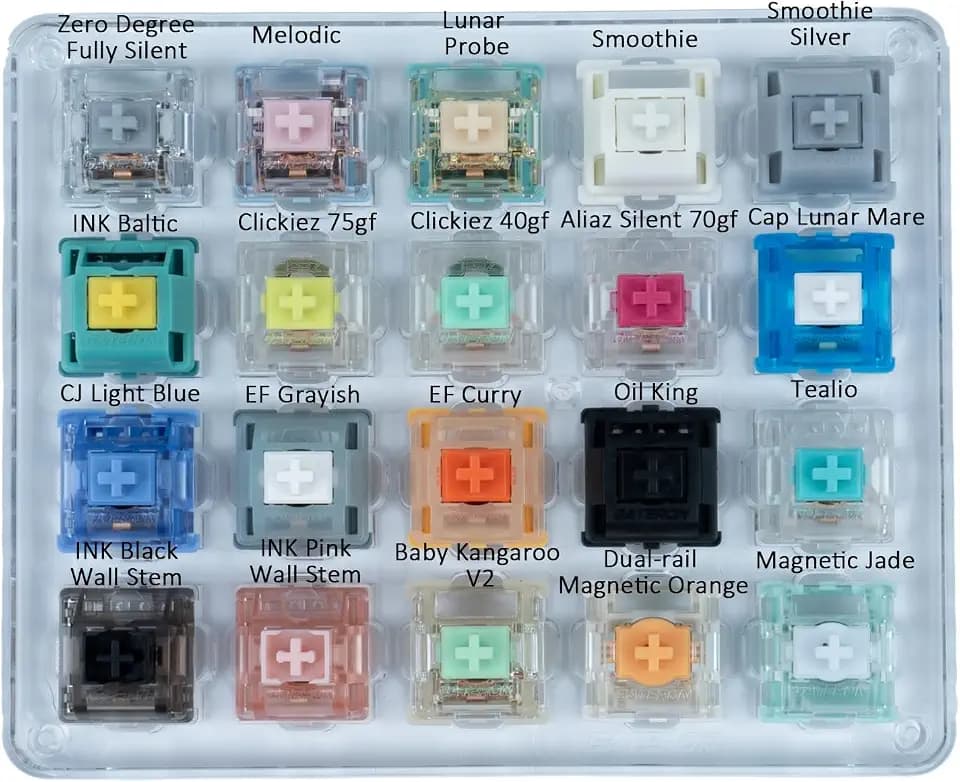 GATERON Keyboard Switches Tester(high Profile Mix he switches,20)