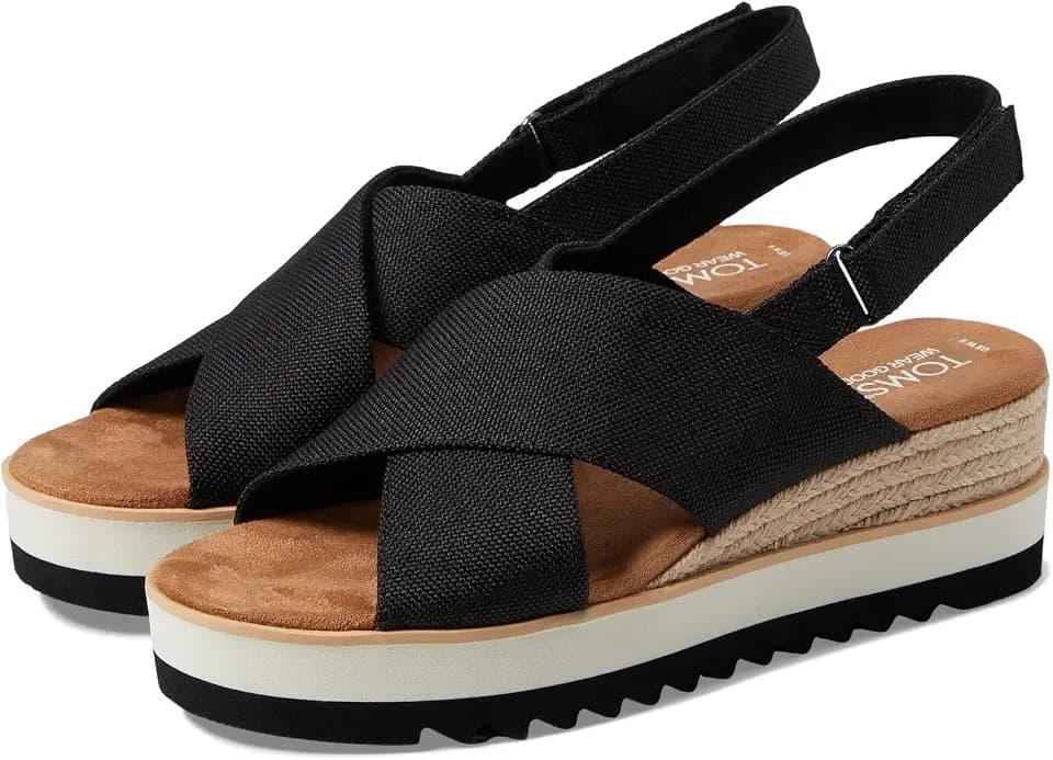 TOMS Women's Diana Crossover Platform Sandals