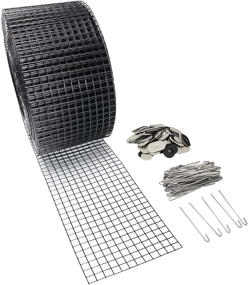 Offgridtec Schutzgitter 30 m für Solarmodule mit 100 Befestigungshaken