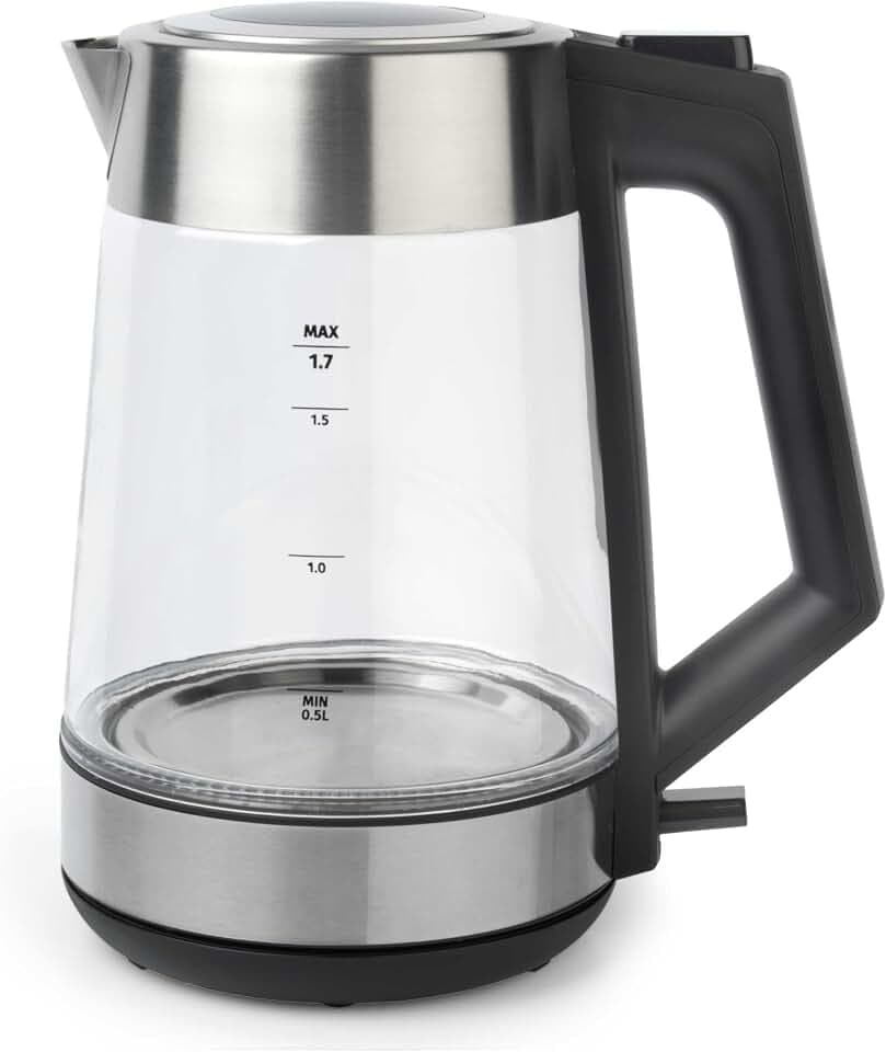 Salter Glas-Wasserkocher mit Farbwechsel-LED 1,7 l