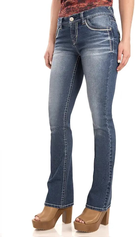 WallFlower Legendary Bootcut Jeans for Women, Size 0 to 24