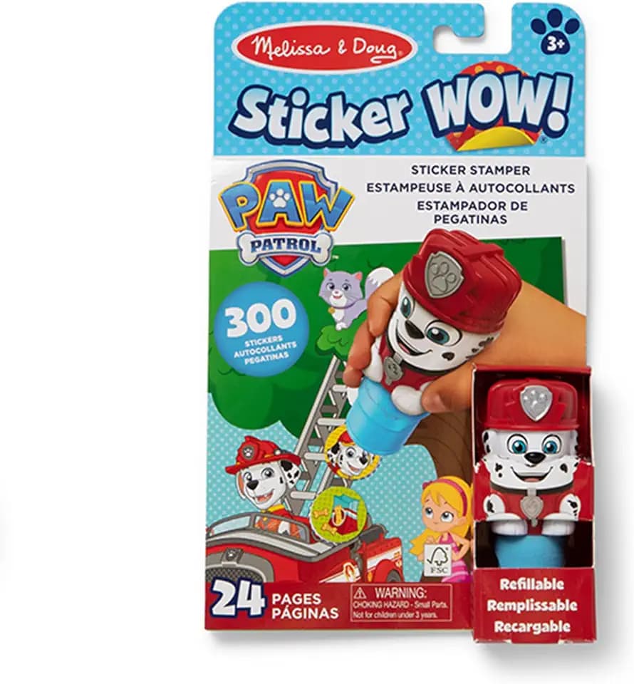 Melissa & Doug Sticker Wow! PAW Patrol Marshall Stamper Toy