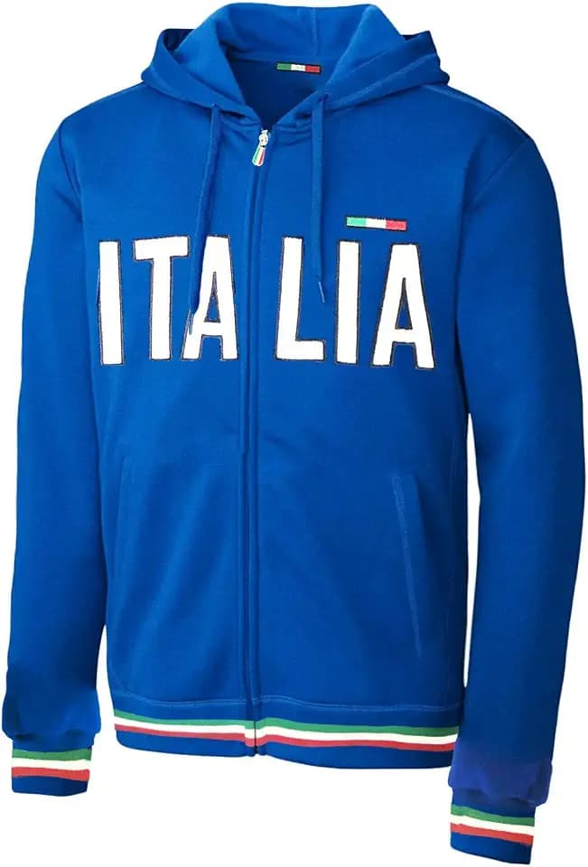 Toocool - Sweatshirt für Herren und Damen, Italien, Trainingsanzug mit langen Ärmeln, Kapuze FI-589