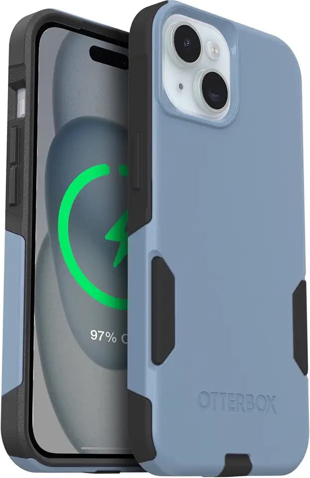 OtterBox iPhone 17e, 16e, 15, 14, 13 Commuter Series Case - Blue & Black