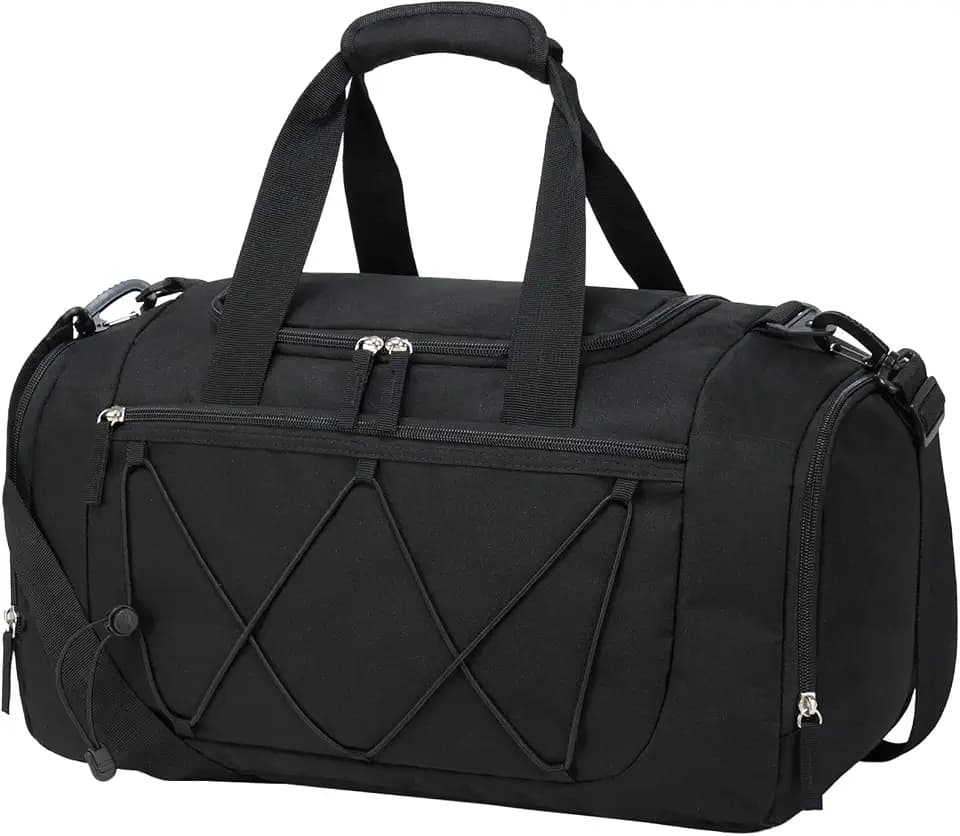 Vorspack 18 Inches Gym Bag for Men, Duffel Bag with Shoe Compartment