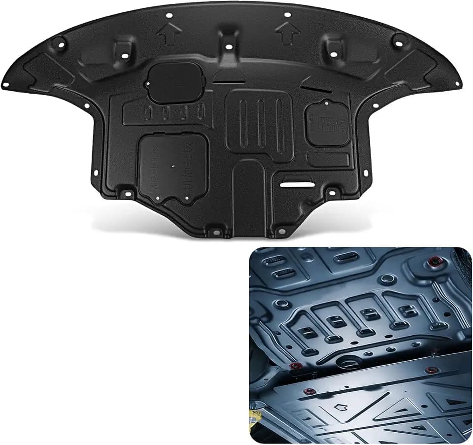 Front Engine Splash Shield Fit for Kia Sorento 2016-2020, Direct Replacement Engine Splash Guard,Engine Guard for Underbody Protection