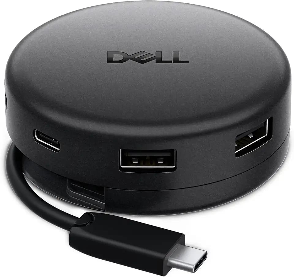 Dell Pro 7-in-1 USB-C Travel Hub DA326, HDMI, Ethernet, Plug and Play