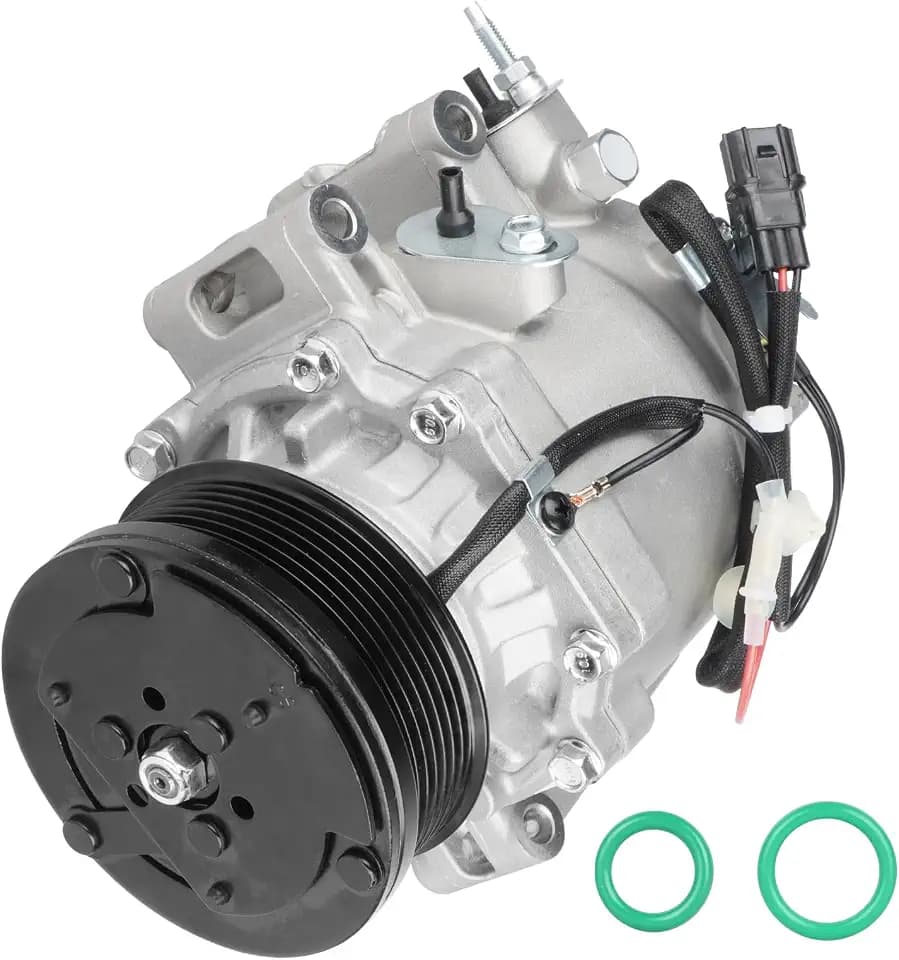 TadaMark AC Air Conditioner Compressor Fit for Honda Civic 1.8L 1.8 2006-2011 06 07 08 09 10 11 A/C Compressor With Clutch Replace for 38800RNAA01, 38810RNAA02, CO-4918AC