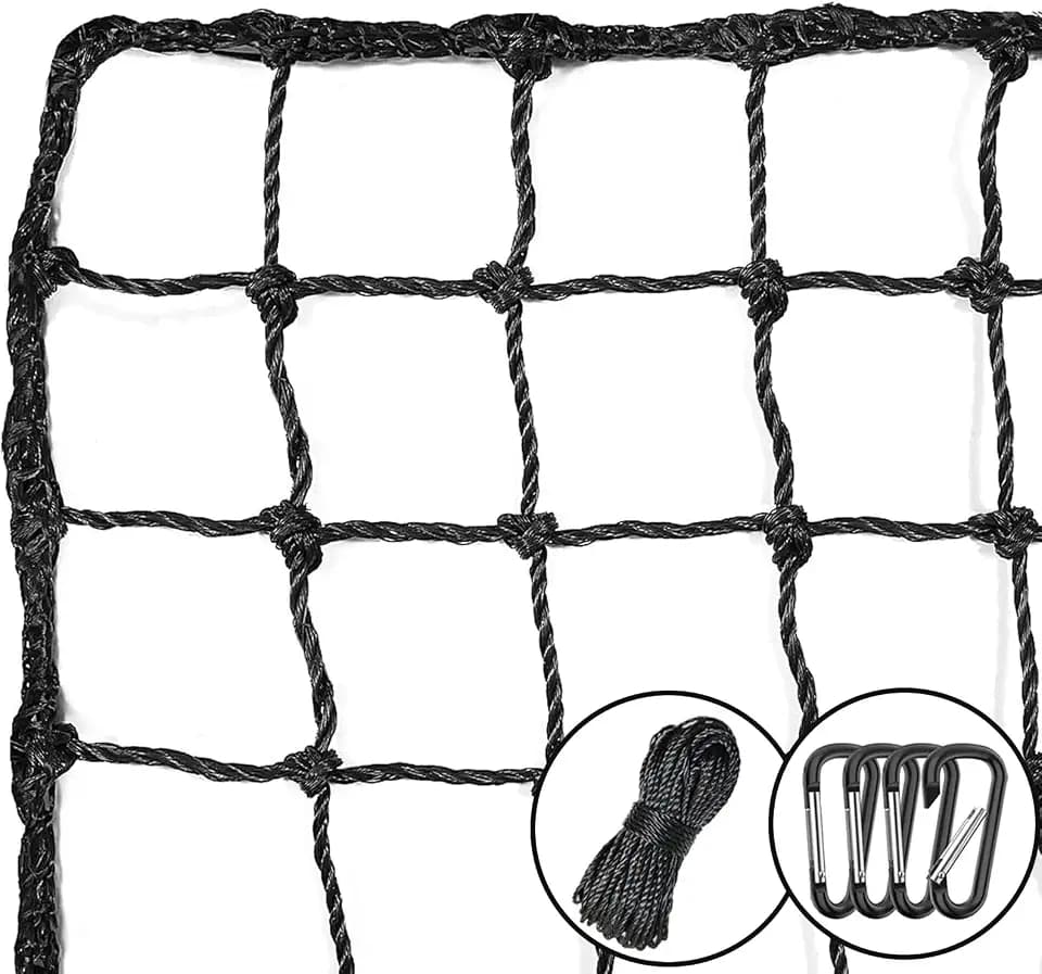 Baseball Softball Backstop Nets, Heavy Duty Sports Netting