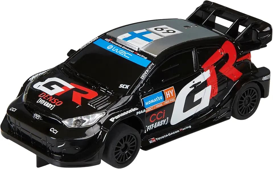 SCALEXTRIC Kompaktes Rennfahrzeug - Slotauto - Maßstab 1:43 (Toyota Yaris WRC - GR)