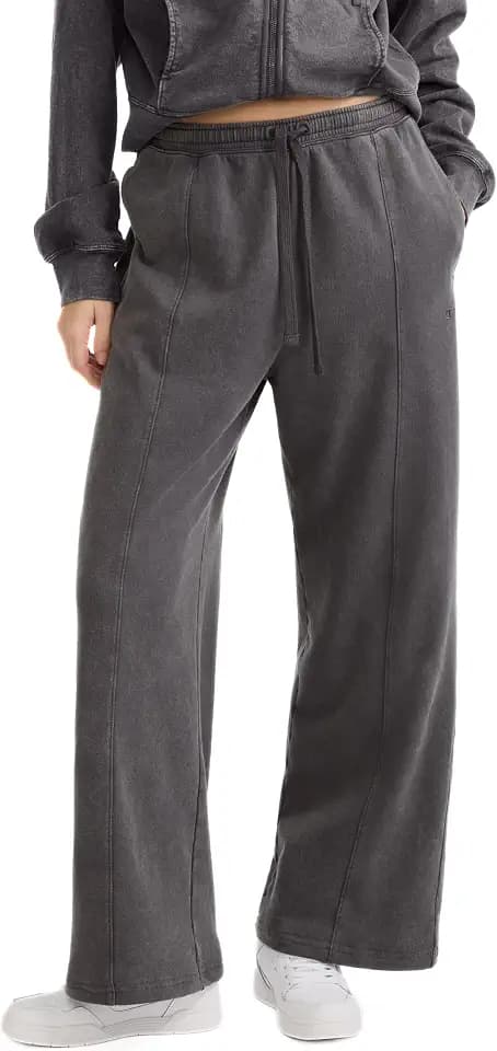 Champion Women's Vintage Wash Wide-Leg Pants, 31", C Logo