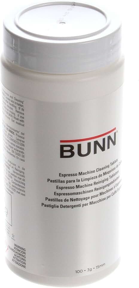 Bunn 36000.1189 Cafiza Cleaning Tablets 100T