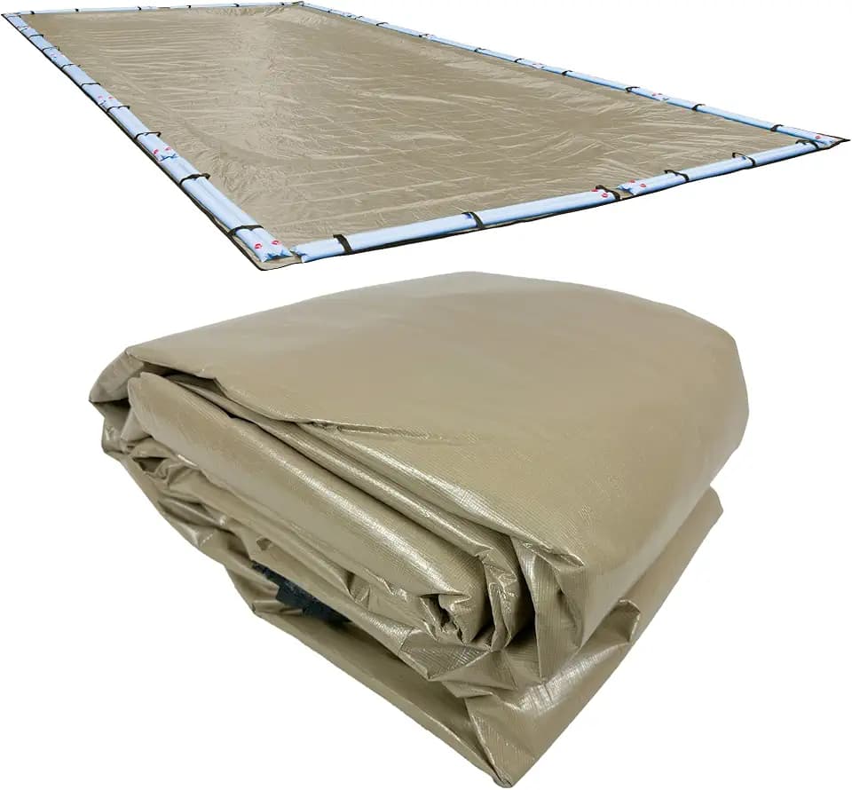 Robelle 20 x 40 ft Premium Winter Pool Cover for Inground Pools
