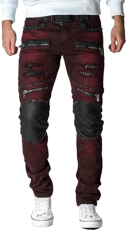 Cipo & Baxx Herren Jeans in Regular & Slim Fit im Biker- und Used-Look