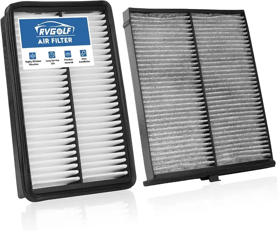 Engine+Cabin Air Filter Fit for 14-18 Mazda 3, 13-23 CX-5 (2.0L/2.5L)