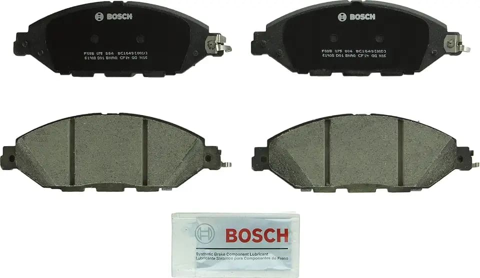 BOSCH BC1649 QuietCast Premium Ceramic Disc Brake Pad Set - Front