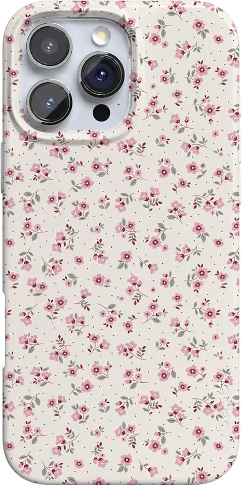 Casely iPhone 15 Pro Case | Cottage Charm | Cottagecore | Compatible with MagSafe | Classic Ultra Slim Design