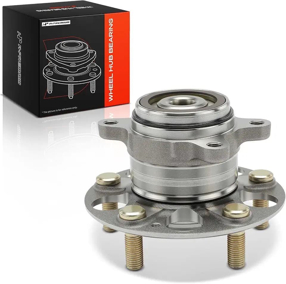 A-Premium FWD Rear Wheel Bearing and Hub Assembly with 5-Lug