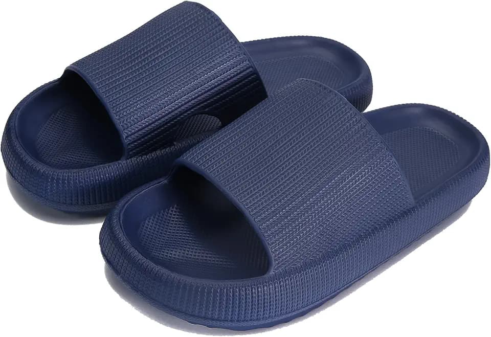 rosyclo Cloud Slippers for Women and Men Cushioned Thick Sole Slide Sandals