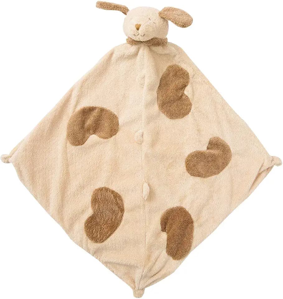 Angel Dear - Light Brown Puppy, Blankie 10.2 x 10.2 x 0.2 Inch