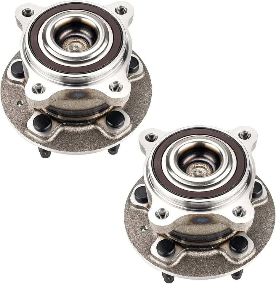 KAX 512446 2PCS Rear Wheel Hub Bearing Compatible with Chevrolet Cruze 2011-2012,5 Lugs