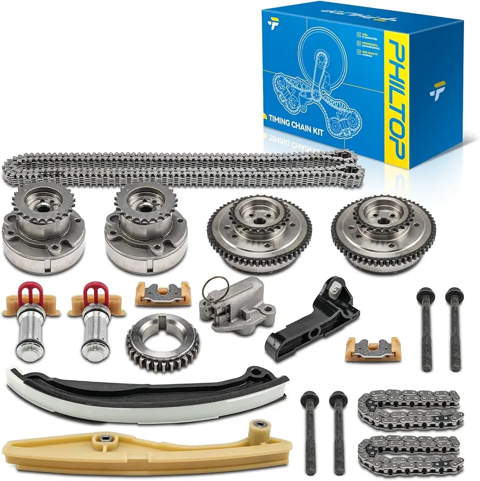 PHILTOP Timing Chain Kit for 2011-2014 Ford Edge 3.7L, Replaces S995