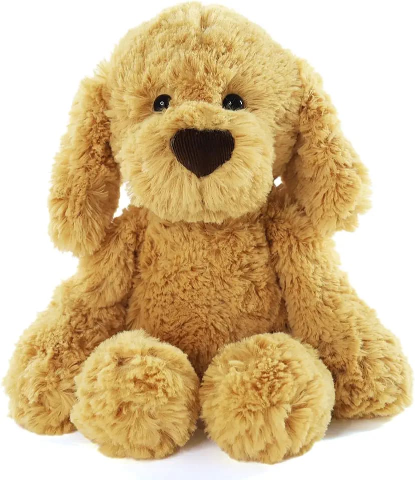 Furvana The Golden Retriever Plush Stuffed Animal, 10"