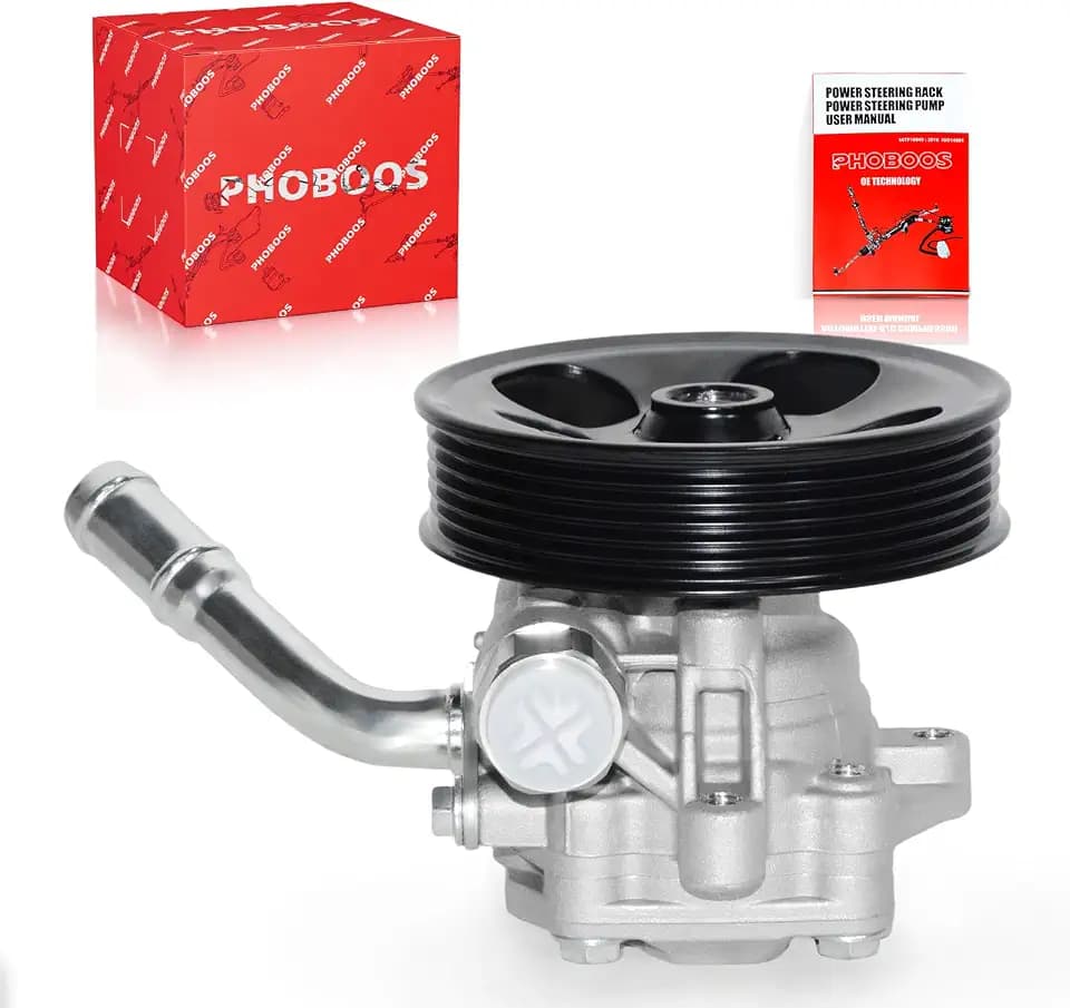 PHOBOOS Power Steering Pump Fit for Jeep Wrangler/Wrangler JK
