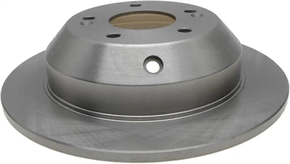 ACDelco Silver Rear Brake Rotor 18A2944A | GM 19307028 Brake Rotors for Select Hyundai Santa Fe, Santa Fe Sport, XL, Kia Sedona, Kia Sorento, and more