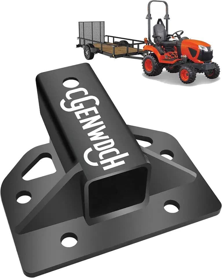 2″ Rear Receiver Hitch Plate Fit for Kubota BX Series, BX23s BX2380 Hitch Tractor Attachments