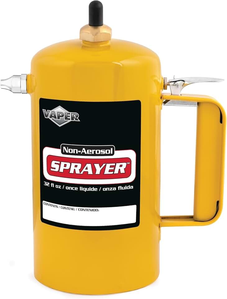 Vaper 19428 Spot Spray Non-Aerosol Sprayer, Yellow, 32 oz.