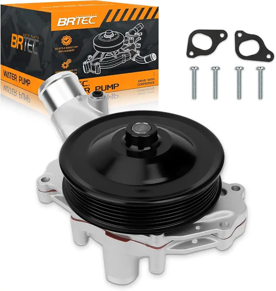 BRTEC Water Pump Kit for Jaguar XE XF XJ XK F-Pace Land Rover Sport LR4