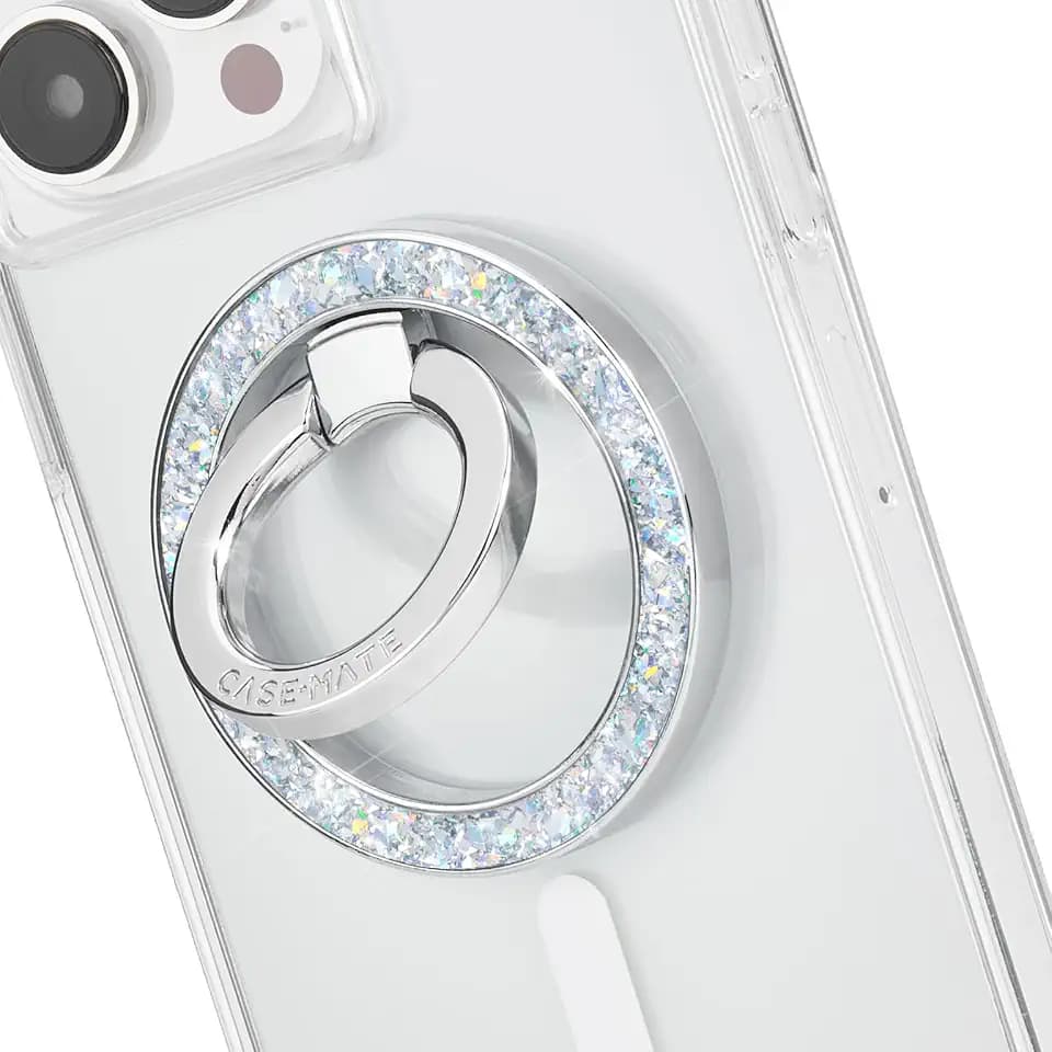 Case-Mate Magnetic Phone Grip & Ring Stand - MagSafe Holder - Twinkle Disco