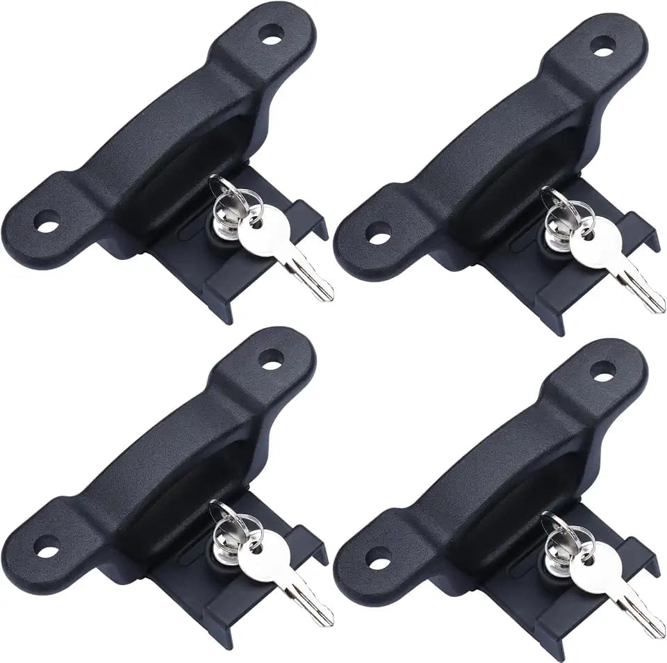 VEXPLO Ford F150 Bed Tie Downs, F150 Bed Hooks Tie Down Accessories 4 Pack