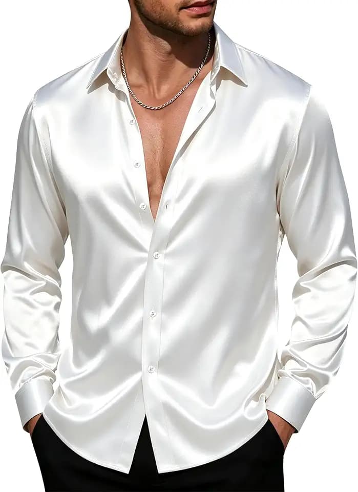 J.VER Herren Thcs-Stain Shirt Hemd mit Button-Down-Kragen (1er Pack)