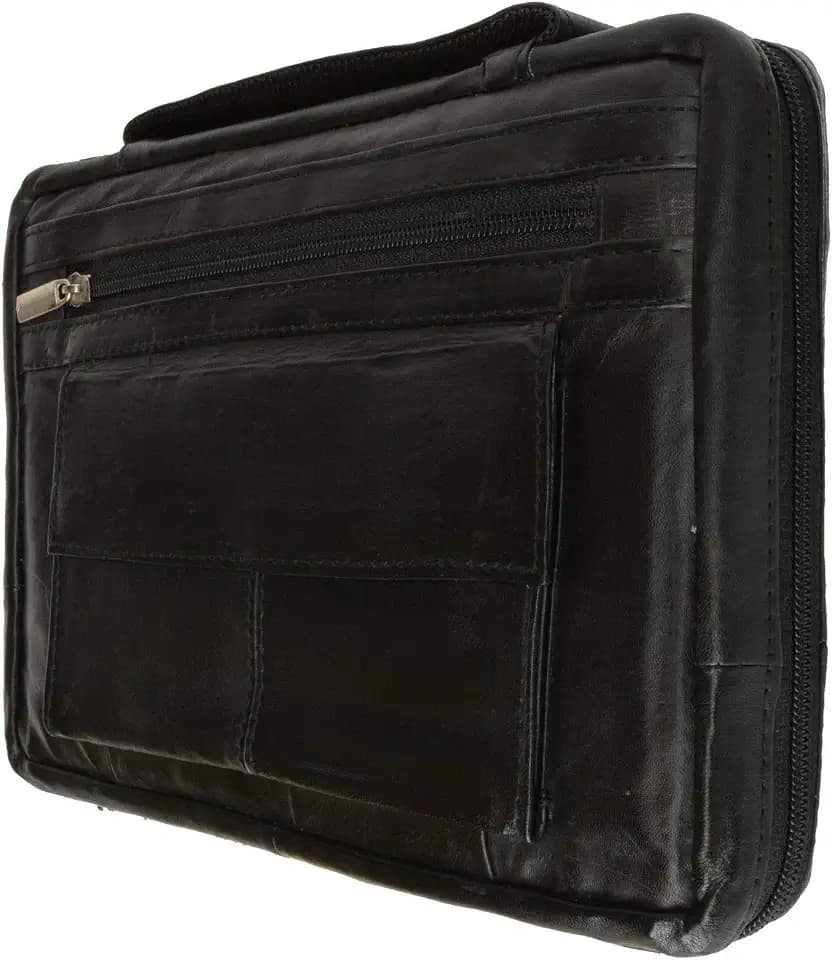 Leather Book Covers/Bible Covers with Handle (X-Large)