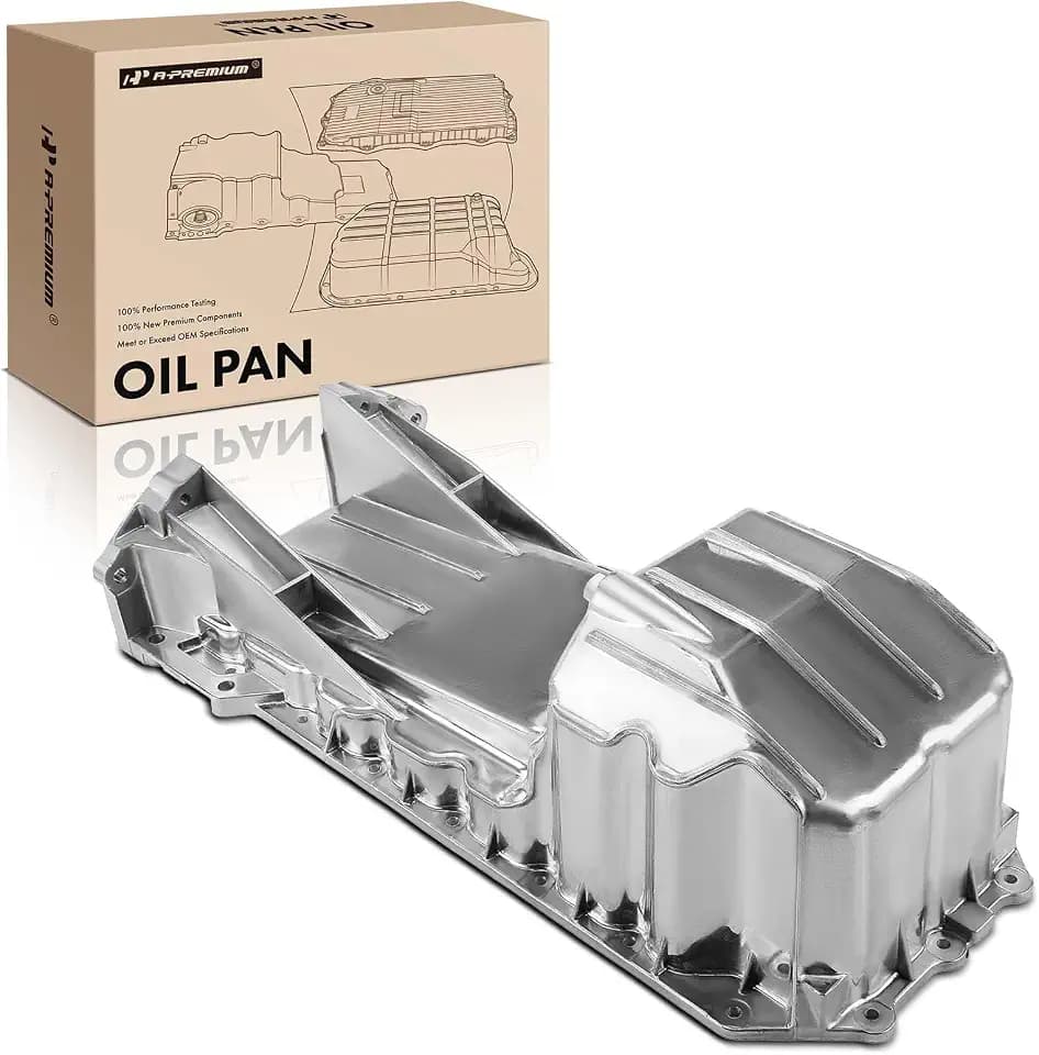 A-Premium Engine Oil Pan Sump with Drain Plug