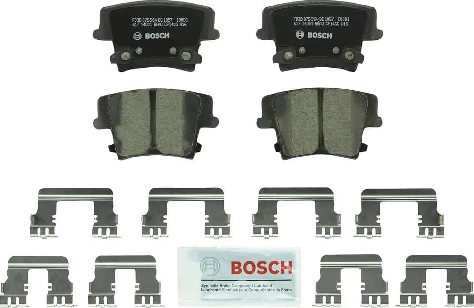 BOSCH BC1057 QuietCast Premium Ceramic Disc Brake Pad Set - Rear