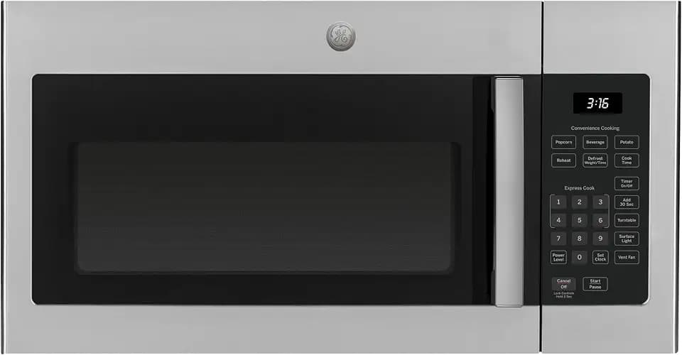 GE 30" Over-the-Range Microwave 1.6 Cu. Ft., 1000W Stainless Steel