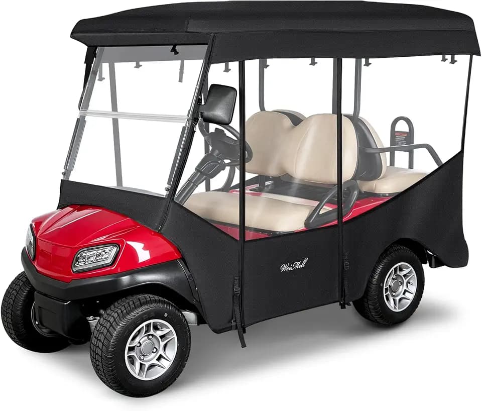 Golf Cart Enclosure 4 Passenger for Club Car Tempo Onward 88" Roof