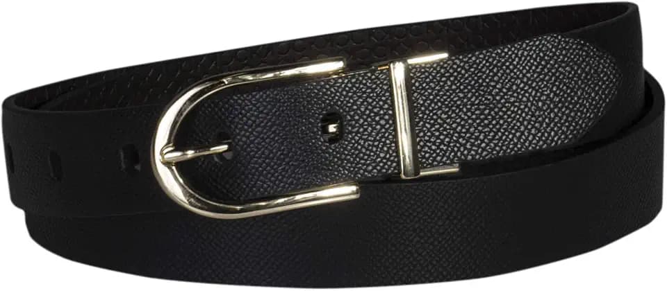 Calvin Klein Women's 2-in-1 Reversible Versatile Belts for Jeans, Trousers and Dresses (Regular and Plus Sizes)